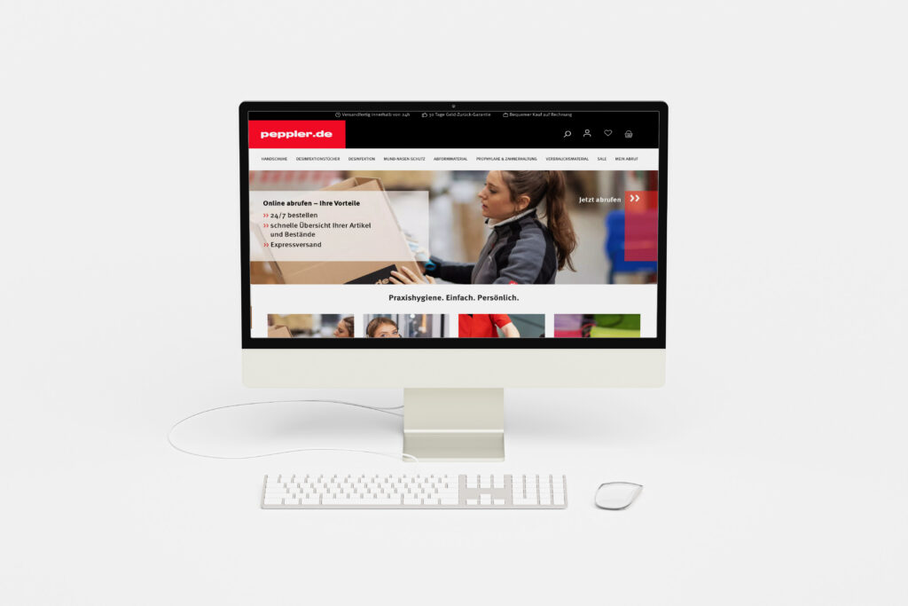 Peppler – B2B-Onlineshop für Dentalbedarf